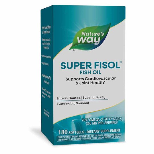 Super Fisol Enteric-Coated Fish Oil, NWA