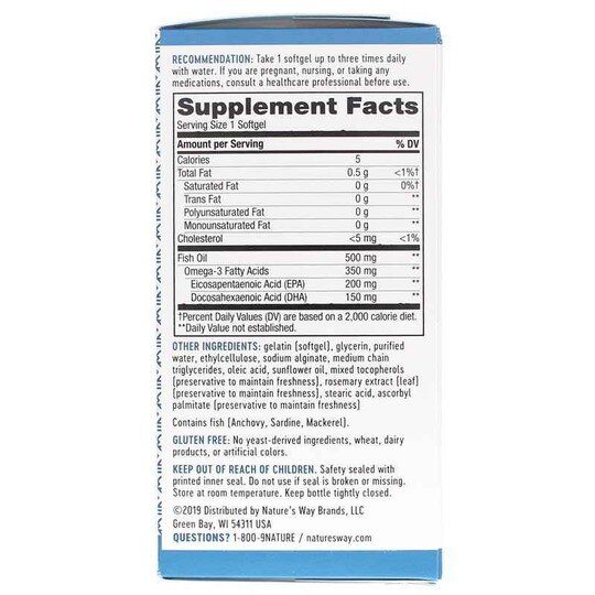 Super Fisol Enteric-Coated Fish Oil, NWA