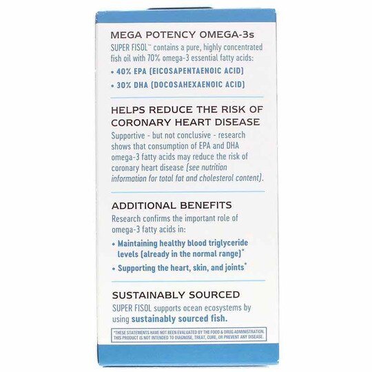 Super Fisol Enteric-Coated Fish Oil, NWA