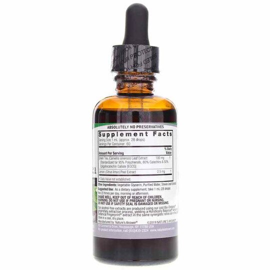 Super Green Tea Extract Alcohol-Free, 2 Oz, NAN