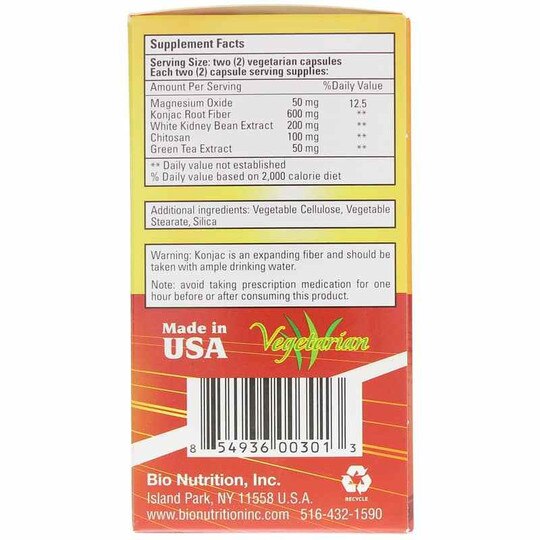 Super Konjac Diet, 90 Veg Capsules, BNU
