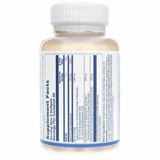 Super Omega 3-7-9 with D3, 120 Softgels, SLR