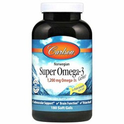 Super Omega-3 Gems 1,200 Mg in Fish Gelatin 1