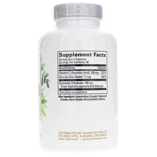 Super Quercetin + Immune Support, 180 Capsules, QHT