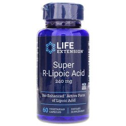 Super R-Lipoic Acid, 240 mg, 60 vegetarian capsules