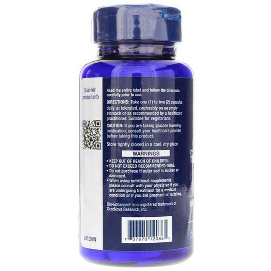 Super R-Lipoic Acid 240 Mg, 60 Veg Capsules, LFE