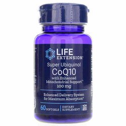 Super Ubiquinol CoQ10 100 Mg with Enhanced Mitochondrial Support