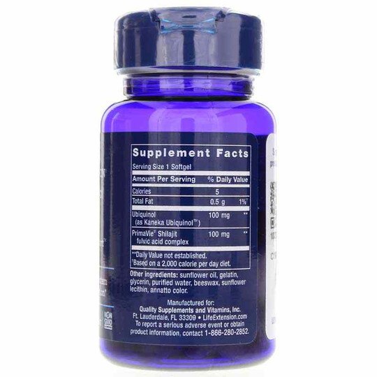 Super Ubiquinol CoQ10 100 Mg with Enhanced Mitochondria, LFE