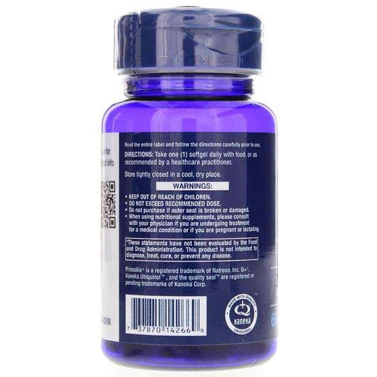 Super Ubiquinol CoQ10 100 Mg with Enhanced Mitochondria, LFE