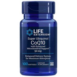 Super Ubiquinol CoQ10 50 Mg with Enhanced Mitochondrial Support 1