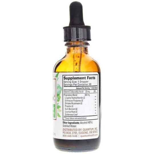 SuperLysine+ Immune Support Liquid Extract, 2 Oz, QHT