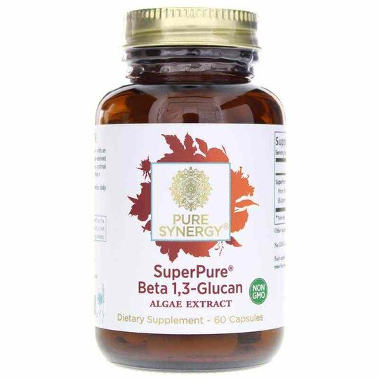 SuperPure Beta 1,3-Glucan Algae Extract, 60 Veg Capsules, PSY