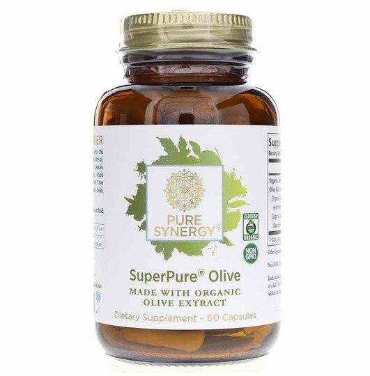 SuperPure Olive Organic Extract Capsules, 60 Capsules, PSY
