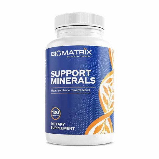 Support Minerals, 120 Capsules, BIX