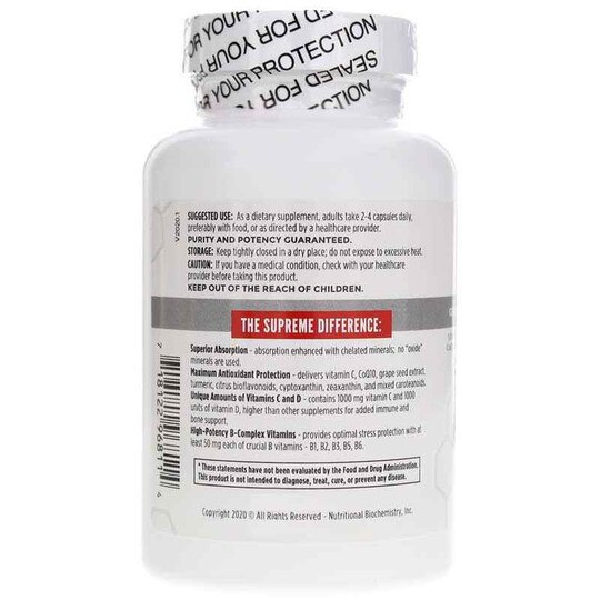 Supreme Multivitamin, 120 Veg Capsules, NBI