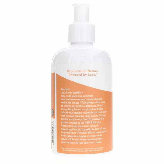 Sweet Orange Baby Lotion, 8 Oz, ERMO