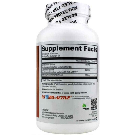 SynovX Recovery Ultra-Pure Joint Support, 120 Veg Capsu, XYM