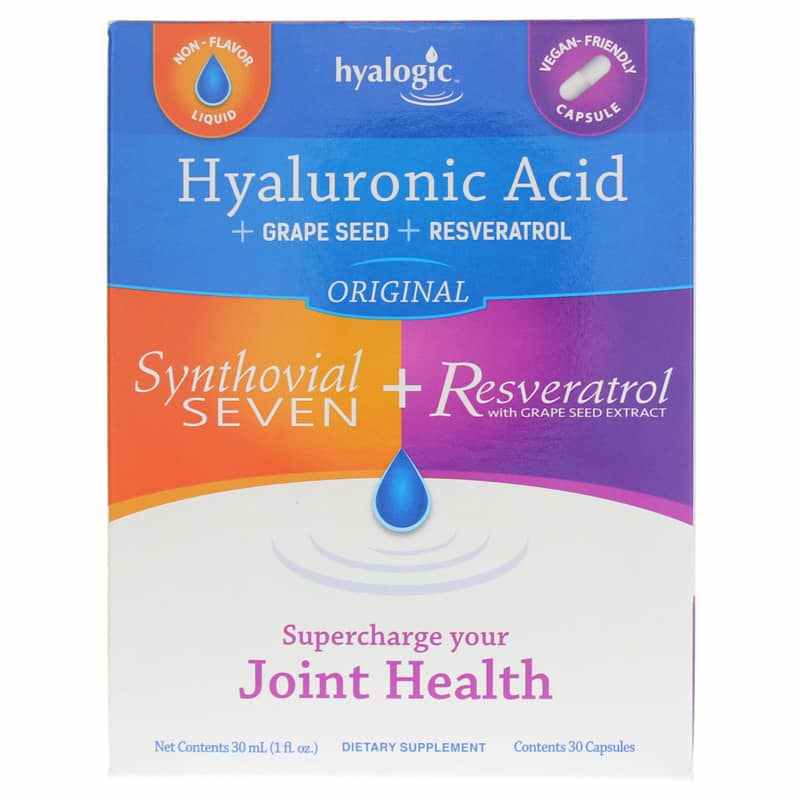 Synthovial Seven + Resveratrol for Joint Health, Hyalogic