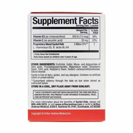 Syntol Kids Daily Probiotic, 30 packets, AAM