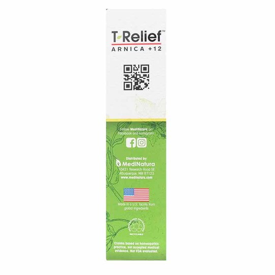 T-Relief Arnica +12 Arthritis Pain Relief Cream, 2 Oz, MDN