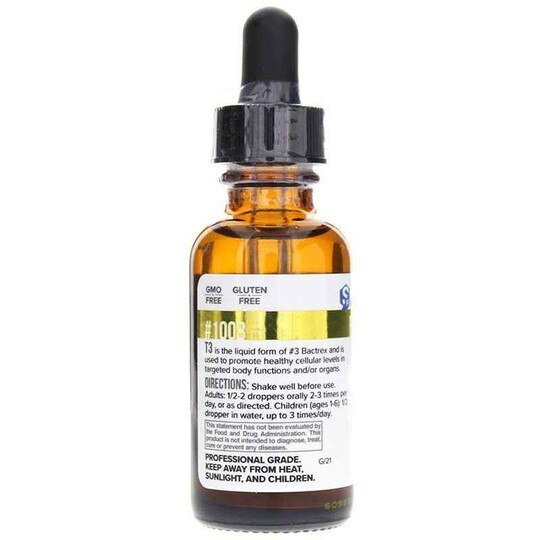 T3 Bactrex Tincture, 1 Oz, SSF