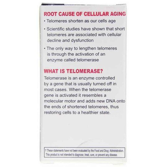 TA-65 Cell Rejuvenation, 30 Capsules, TAS