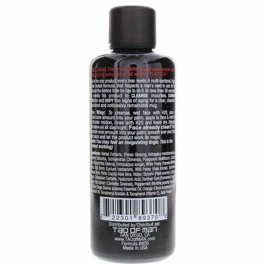 Tao Of Man Daily Skin Defense, 3.3 Oz, JHF
