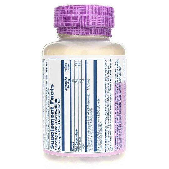 Tart Cherry 500 Mg Chewable, 90 Chewable Tablets, SLR