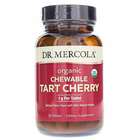 Tart Cherry Chewable Organic, 30 Tablets, DRM