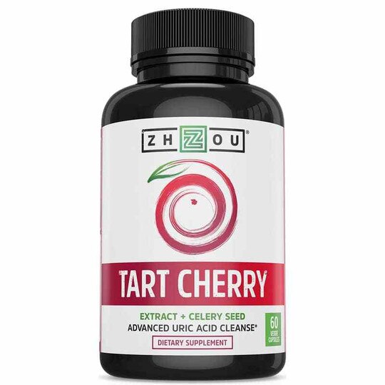 Tart Cherry Extract + Celery Seed Capsules, 60 Veg Caps, ZHO
