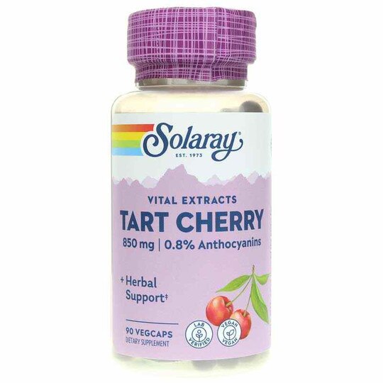 Tart Cherry Fruit Extract, 90 Veg Capsules, SLR
