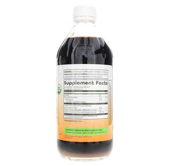 Tart Cherry Turmeric & Ginger Tonic, 16 Oz, DYH