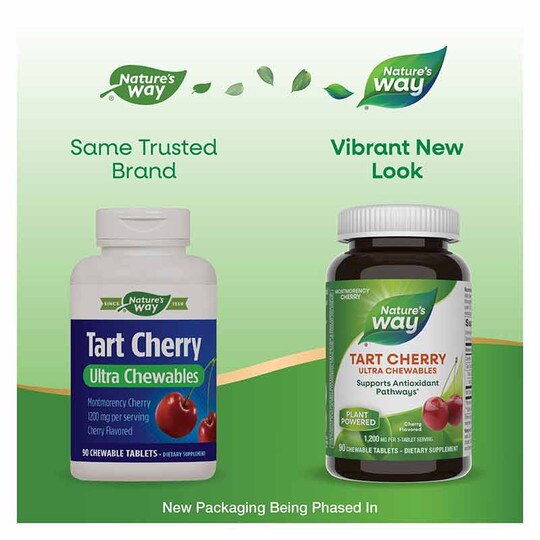 Tart Cherry Ultra Chewable, 90 Chewables, NWA