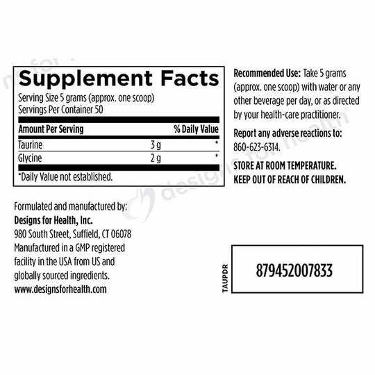 Taurine + Glycine Powder, DFH