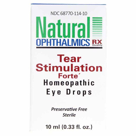 Tear Stimulation Forte Homeopathic Eye Drops, Natural Ophthalmics