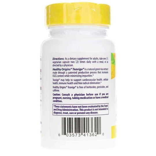 Teavigo Green Tea Extract 150 Mg, 60 Capsules, HLO
