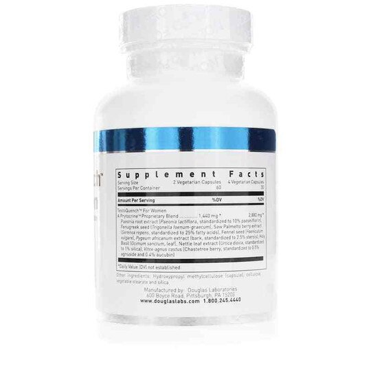 TestoQuench for Women, 120 Veg Capsules, DGL