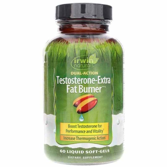 Testosterone-Extra Fat Burner, 60 Liquid Softgels, IRN