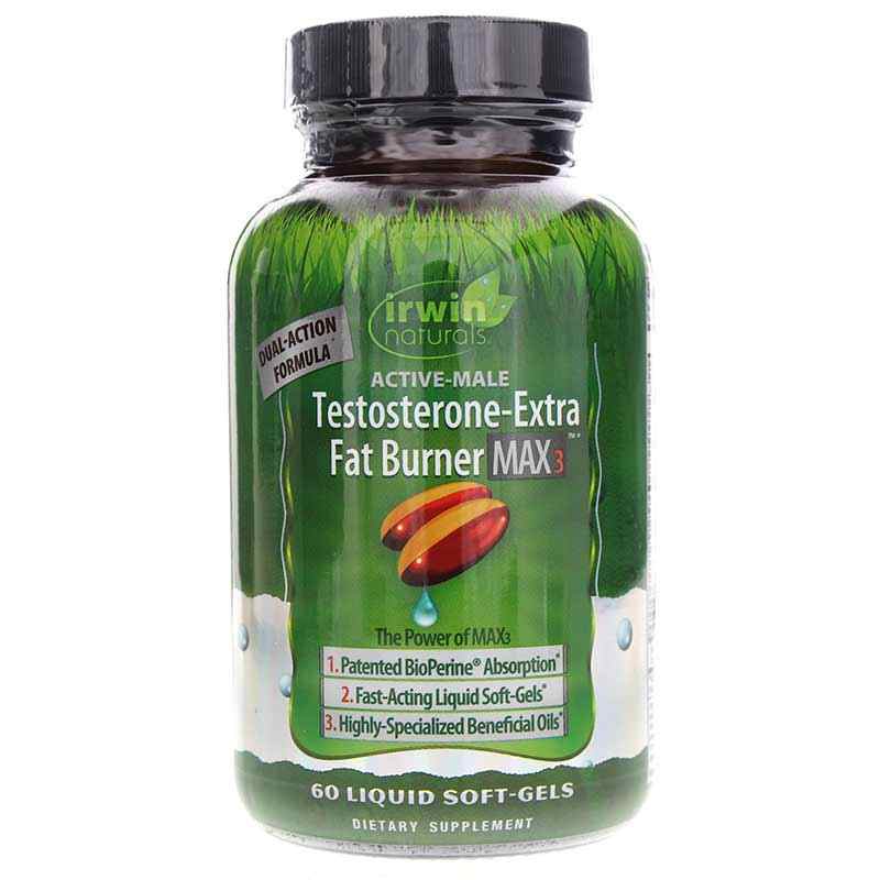 TestosteroneExtra Fat Burner Max3, Irwin Naturals