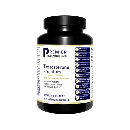 Testosterone Premium, 90 Capsules, PRL