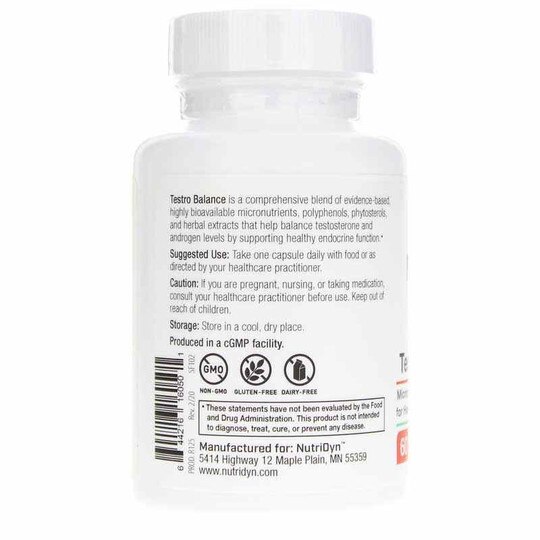 Testro Balance, 60 Capsules, ND