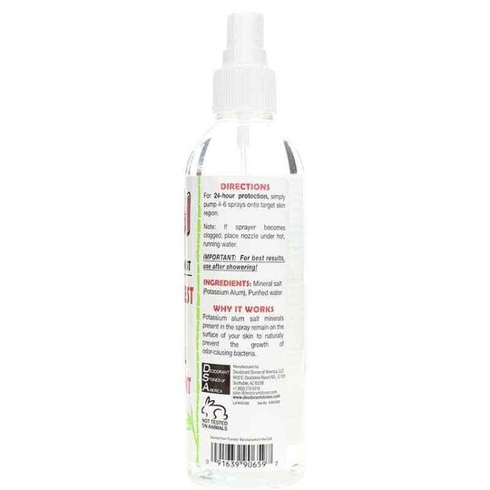 Thai Crystal Deodorant Mist, 8 Oz, DSA