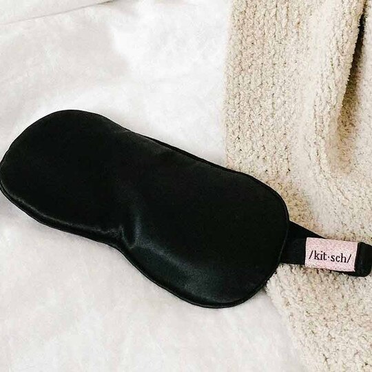 The Satin Lavender Weighted Eye Mask, 1 Piece, KT