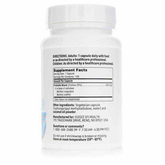 Ther-Biotic, Biospora Probiotic 2 Billion CFU, 120 Veg Capsules, KL