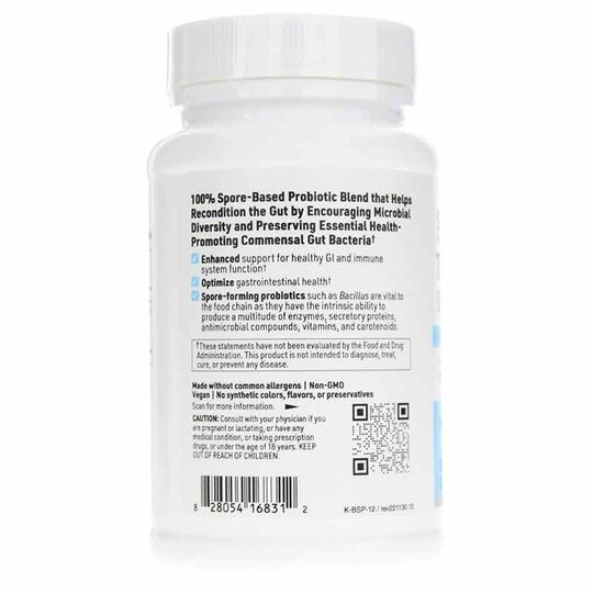 Ther-Biotic, Biospora Probiotic 2 Billion CFU, 120 Veg Capsules, KL