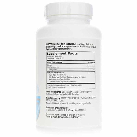 Ther-Biotic Biotagen Prebiotic, 120 Veg Capsules, KL