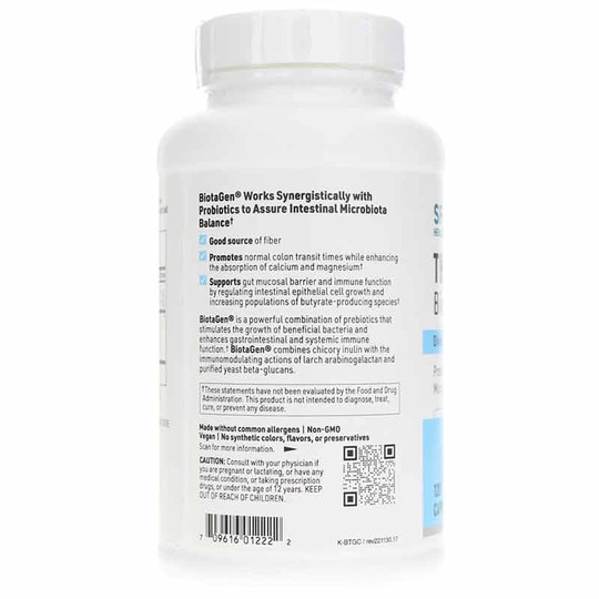 Ther-Biotic Biotagen Prebiotic, 120 Veg Capsules, KL