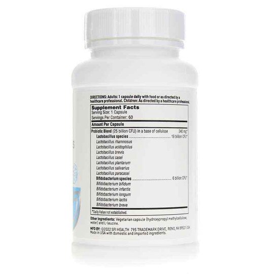 Ther-Biotic LactoPrime™ Plus Probiotic 25 Billion CFU, 60 Veg Capsule, KL