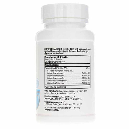 Ther-Biotic Pro-5 25 Billion CFU Probiotic, 60 Veg Capsules, KL