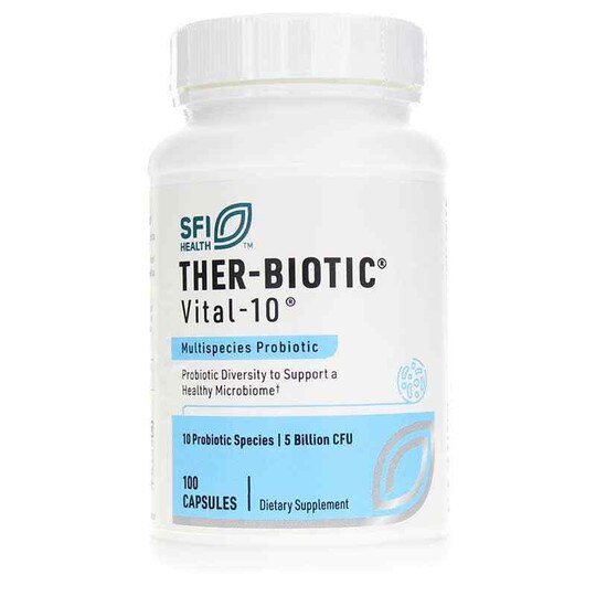 Ther-Biotic Vital-10 Multispecies Probiotic 5 Billion CFU, 100 Caps, KL
